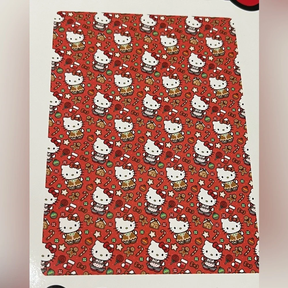 Hello Kitty Holiday Christmas Gingerbread Silk Touch Throw Blanket 50